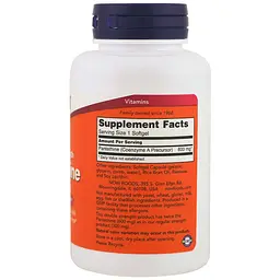 Пантетін Now Foods Рantethine 600 мг 60 желатинових капсул - мініатюра 2