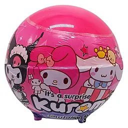 Детская игрушка-сюрприз Bambi Kuromi в шаре Розовый (IF-174-F-500)