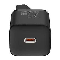 Зарядний пристрій Baseus 1xUSB 25W (USB-C) + Cable Type-C black (TZCCSUP-L01) - мініатюра 4