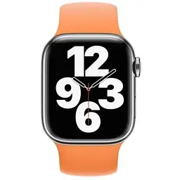 Силіконовий ремінець CasePro Solo Loop Marigold Size М для Apple Watch 45mm/44mm/42mm - мініатюра 2