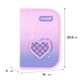 Пенал без наповнення Kite Charming (K26-621-1) - мініатюра 6