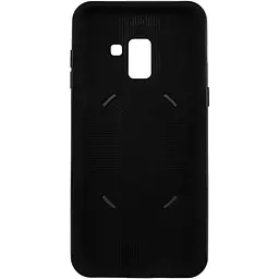 Чохол-накладка iPaky 360° Free Rotation Ring Holder case Samsung Galaxy A8 Plus A730F Black - мініатюра 4