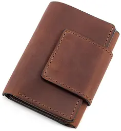 Жіночий шкіряний гаманець GRANDE PELLE 10х8х2 см acs0024520 - мініатюра 4