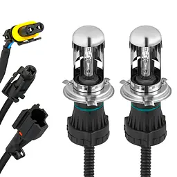 Комплект біксенону Brevia Н4 bi-xenon 4300К + Super Slim Canbus(15443) - мініатюра 2