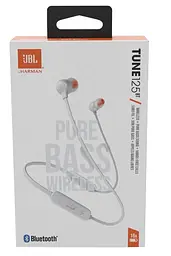 Гарнітура JBL TUNE 125BT (JBLT125BTWHT) Білий (6687657) - мініатюра 3