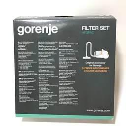 Комплект Hepa фільтрів для пилососу Gorenje VCEA01GACWCY, VC1901GACRCY, VC1701GACWCY, 732742 (HFGFAG) - мініатюра 6