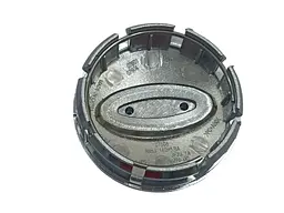 Ковпак колеса Ford сріблястий 66 мм пластик 1 шт OEM BB531A096RA (ковпачок, заглушка диска) - мініатюра 2