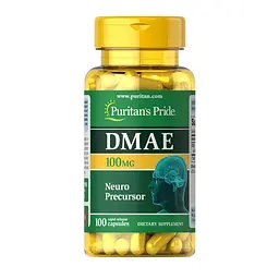 Натуральна добавка Puritan's Pride DMAE 100 mg, 100 капсул