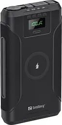 УМБ Sandberg 76800mAh Survivor DC91W PD100W,2xUSB-С+USB-A18W,Cigar Lighter120W,QI-15W,PowerThru - мініатюра 3