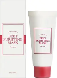 Очищувальна глиняна маска для обличчя I'm From Beet Purifying Mask 30 г - мініатюра 2