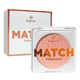 Тіні для повік Bogenia Match з шимером одинарні, 4 г (BG911), 02 Персикові