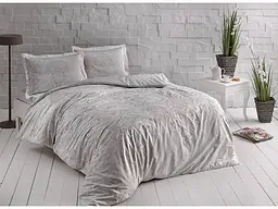 Комплект постільної білизни Castillo Cream Євро Tac pbe0041563 - мініатюра 2