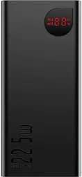 АКБ зовнішній - Умб Baseus Adaman Digital Display 400000 mAh 22.5 W Black (PPAD020001) - мініатюра 2
