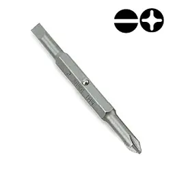 Біта двостороння TOPTUL 5/16" PH3хSL8 L75 мм FKAB0308