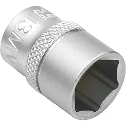 Головка торцева Wurth шестигранна 1/4IN коротка SW13 Red Stripe (5763014013)