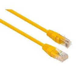 Патч-корд Vinga UTPCat5e 1 m CCA (VCPPCCCS1Y) - мініатюра 3
