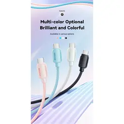 Дата кабель USB-C to USB-C 2.0m 100W black Essager (EXCTT1-WLA01-P) - мініатюра 4