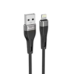 Кабель Avantis AC-81i Silicone USB – Lightning- чорний - мініатюра 3