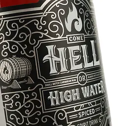 Ром Hell or High Water Spiced 38% 0.7 л - мініатюра 3