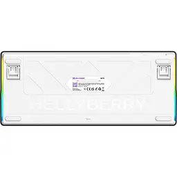 Клавіатура Hator Hellyberry HK75 White/Violet USB [157459] - мініатюра 7