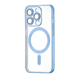 Чохол Ductil Metallic Edge with MagSafe (Protected Camera & Lens) iPhone 13 Pro Light Blue