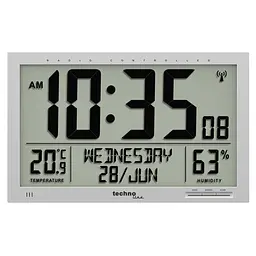 Годинник настінний Technoline WS8013 Silver (WS8013) - мініатюра 4