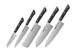 Набір ножів з 5 предметів Samura Harakiri SHR-0250B