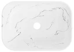 Умивальник Mexen Rita shiny marble накладний MEX-21084583, Мармур - мініатюра 2