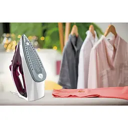 Праска Tefal Express Steam 2400 Вт бордова (FV2835E0) - мініатюра 3