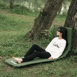 Матрац cамонадувний 5 см Naturehike NH20DZ003 темно-сірий - мініатюра 2