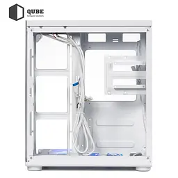 Корпус QUBE AQUARIUM ARGB WHITE (AQUARIUM_GWNU3) - мініатюра 11