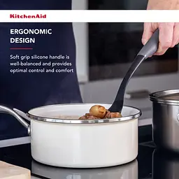 Ложка для сервіровки KitchenAid Coreline з прорізами сіра (KAS004OHCGG) - мініатюра 6