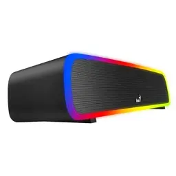 Саундбар Genius 200BT, Black, 4 Вт, 3.5 мм / Bluetooth 5.1, RGB підсвічування (10 режимів), дротовий пульт, живлення від USB - мініатюра 4