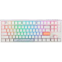 Клавіатура Ducky One 3 Cherry MX Blue UA RGB White (DKON2187ST-CUAPXPWWWSC1)