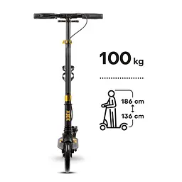 Самокат з дисковим гальмом Kidwell WXM RST-B02 Yellow - мініатюра 6