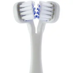 Зубна щітка Dr. Barman's Superbrush спеціальна 2 середня біла - мініатюра 2