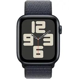 Смарт-годинник Apple Watch SE 2 GPS 44mm Midnight Aluminium Case w. Ink Sport Loop (MXEP3) - мініатюра 2