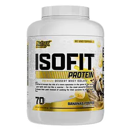 Ізолят Сироваткового Протеїну з ЕАА та ВСАА Isofit - 70 порцій Банан