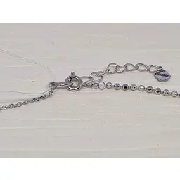 Срібне кольє Qvaliz Сердечки. 90801366 - мініатюра 3