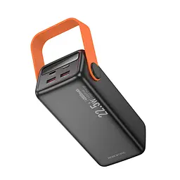 Зовнішній акумулятор BOROFONE BJ66 Magnifico 22.5W+PD20W fully compatible power bank (40000mAh) Black (6941991115141) - мініатюра 5