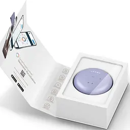 Звуковий масажер для обличчя та тіла GESKE Sonic Cool & Warm Face and Body Massager 9 в 1 фіолетовий - мініатюра 6