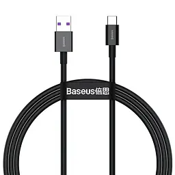 Кабель Baseus Superior Series Fast Charging Data Cable USB to Type-C 66W 2m Black