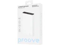 Зовнішній акумулятор (павербанк) Proove Hyper Flux Plus 22.5W 10000mAh White (PBF122120002) - мініатюра 2