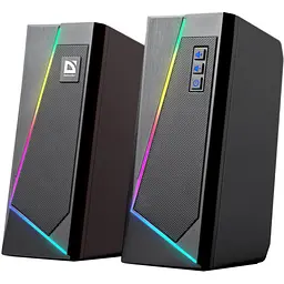 Акустика Defender 2.0 Solar 3 10 W, BT/Light, USB (65103) - мініатюра 1
