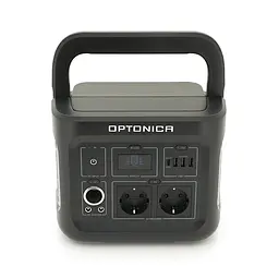 Зарядна станція Optonica B400-A1. Ємність 320Wt/h, Потужність 400Вт. Out:2xAC230, 2хDC13.3V/10A, USB-3x5V/2.4A, Type-C 60W(PD), 237х195х190мм. 5.9кг - мініатюра 4