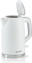 Gorenje Електрочайник 1.7л, Strix-контроль, білий матовий - мініатюра 2