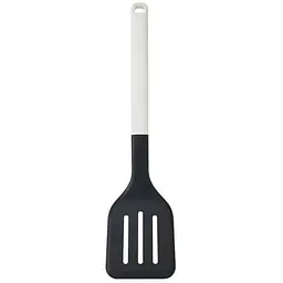 Лопатка з прорізами KitchenAid Classic, 34 см, білий (KHA002OHPNG)