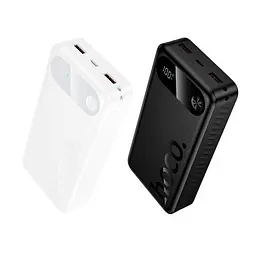 Універсальна мобільна батарея Hoco J154A Victorious 22.5W+PD20W fully compatible power bank 20000mAh чорний 6942007660761