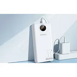 Зовнішній акумулятор Romoss SW20SPro 20000mAh 30W White [PSW20-392-1133H] [120790] - мініатюра 7