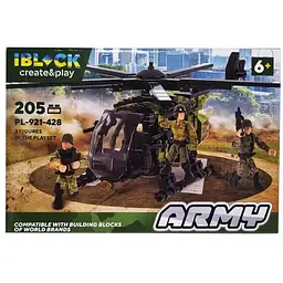 Конструктор Армія, 4 види (Вигляд 3) IBLOCK 16х24х4,5 см det0013259